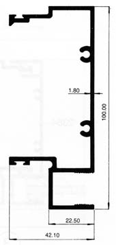 alumunium Curtain Wall-Window Wall Group 2384